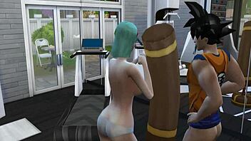 Dragon Ball porn: Vegeta's cuckoldry nightmare as Goku has sex with his wife Bulma